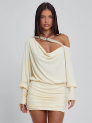 Azari-Mini-Dress-Cream