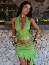 Kellee-Mini-Skirt-Green