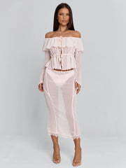 Taraya-Midi-Skirt-Pink