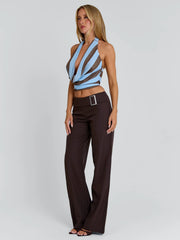 Elysa-Pant-Brown-Pinstripe