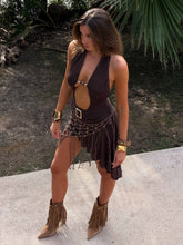 Leilini-Mini-Dress-Chocolate