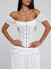 Lubela-Corset-Top-White