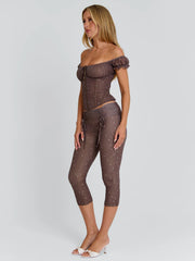 Corala-Capri-Pants-Chocolate-Polka-Dot