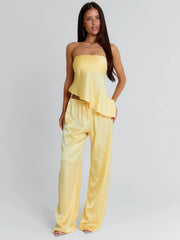 Clovelly-Satin-Pants-Yellow