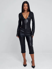 Sivana-Capri-Pant-Black