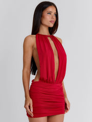 Lecia-Mini-Dress-Red