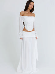 Allyn-Maxi-Skirt-White