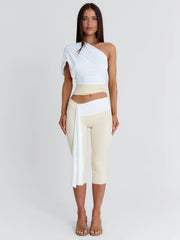Linday-Capri-Pants-White-And-Cream