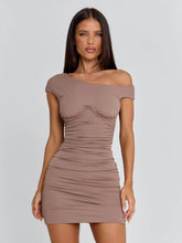 Madison-Mini-Dress-Tan