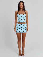 Lula-Reversible-Top-Blue-And-Chocolate-Polka-Dot