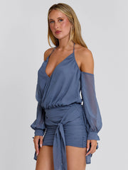 Annabel-Mini-Dress-Steel