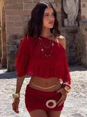 Jillian-Mini-Skirt-Red