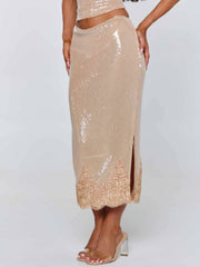Saela-Midi-Skirt-Beige