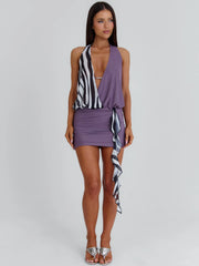 Hadiyya-Mini-Dress-Purple-Multi