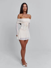 Orla-Mini-Dress-Beige