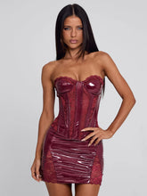 Praiano-Mini-Dress-Red