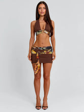 Katey-Mini-Skirt-Brown