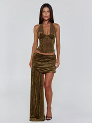 Tryial-Mini-Skirt-Olive