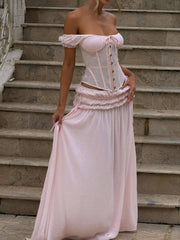 Lubela-Maxi-Skirt-Blush