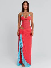 Miranda-Maxi-Dress-Coral-And-Blue