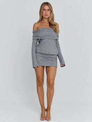 Kyola-Mini-Dress-Grey