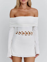 Sylvaine-Mini-Dress-White