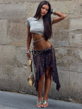 Kaydence-Midi-Skirt-Brown