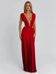 Thessa-Maxi-Dress-Red