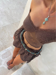 Emerson-Mini-Skirt-Chocolate