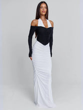 Tahiti-Maxi-Dress-White-Black