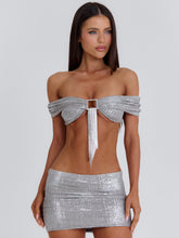 Kalisha-Two-Piece-Mini-Dress-Silver