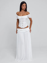 Lubela-Maxi-Skirt-White