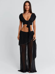 Haillie-Top-Black