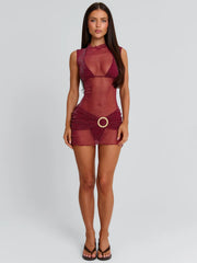 Ziane-Mini-Dress-Burgundy