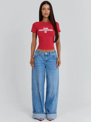 Dj-Baby-Tee-Red