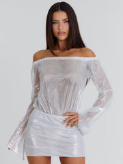 Gwendalyn-Mini-Dress-Silver