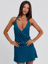 Wrenley-Mini-Dress-Deep-Teal