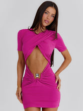 Jayne-Mini-Dress-Fuchsia