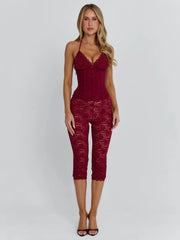 Cendre-Playsuit-Burgundy