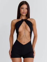 Rhianon-Playsuit-Black