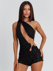 Ramonia-Playsuit-Black