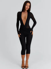 Giovana-Capri-Jumpsuit-Black