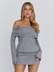 Kyola-Mini-Dress-Grey