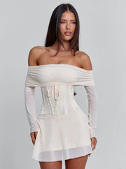 Orla-Mini-Dress-Beige