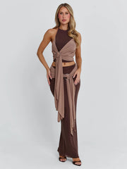Nerina-Maxi-Skirt-Chocolate