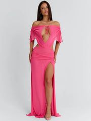Emmaley-Maxi-Dress-Hot-Pink