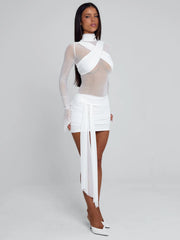 Olyra-Mini-Dress-White