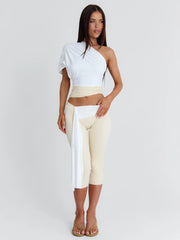 Linday-Capri-Pants-White-And-Cream