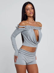Zayana-Shorts-Grey-Marle