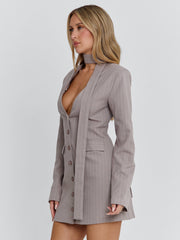 Rehnee-Blazer-Grey-Pinstripe